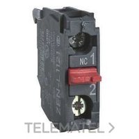 SCHNEIDER ELECTRIC ZENL1121 BLOQUE CONTACTO ESTANDAR NC SOBRE PLACA