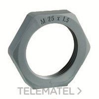 INTERFLEX 261372 TUERCA NORMANYL PG13,5 GRIS OSCURO