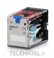 OMRON 153320 RELE DPDT 10A MY2IN 24DC (S)