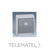 SIMON 4400010-035 MARCO C/TECLA SIMPLE S.44 AQUA GRIS