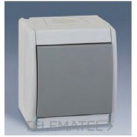 SIMON 4490201-035 CONM.IP55 S.44 AQUA GRIS