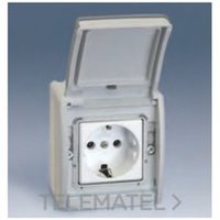 SIMON 4490432-035 ENCH.II TT SCHUKO EMB.RAP.S.44 AQUA GR.