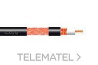 TELEVES 2155 CABLE COAXIAL T100 PE NEGRO
