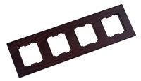 FONTINI 37-804-02-2 MARCO 4 ELEMENTOS F-37 VIDRIO NEGRO PACK