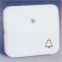 SIMON 73015-30 TECLA C/CAMPANA P/LUMINOSO S.73 BL.NIEVE