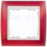SIMON 82613-37 MARCO 1 EL.ROJO TRASLUCIDO/ZOC.BL.S.82