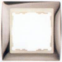 SIMON 82714-67 MARCO 1 ELEM.ACERO OSCURO/ZOCALO MF.S.82