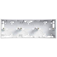 SCHNEIDER ELECTRIC U8.006.18 CAJA SUPERF.3 ELEM.BL.POLAR S.UNICA