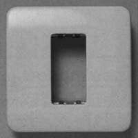 NIESSEN 2271.1 BA PLACA 1 MODULO S/G S.STYLO BL.ALPINO