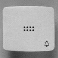 NIESSEN 8204.3 BA TECLA P.TIMB/VISOR S.ARCO BLANCO ALPINO