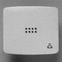 NIESSEN 8204.4 BA TECLA P.LUZ C/VISOR S.ARCO BLANCO ALPINO