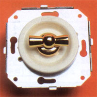 FONTINI 35306162 INT.UNIP.10A-250V MAD./BL VENEZIA PACK