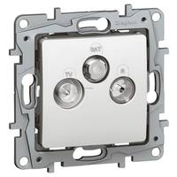 LEGRAND 664763 TOMA TV/RADIO/SAT NILOE UNICA BL.