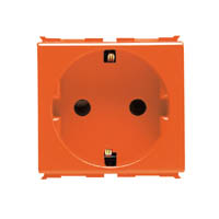 GEWISS GW20297 BASE 2P+T 10/16A NORMA ESPANOLA ROJA