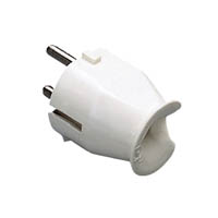 GEWISS GW28011 CLAVIJA RECTA 2P+T 10/16A-250V UNEL BLA.