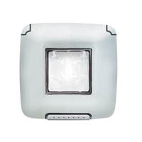 GEWISS GW34881 PLACA ESTANCA BLANCO PERLA ECO60