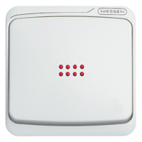 NIESSEN 8701.3 BA TECLA INT.C/VISOR S.ARCO