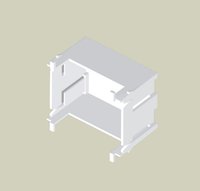 UNEX 93713 CAJA 1 MEC.MODULAR CUBIERTA 65 U24X PVC