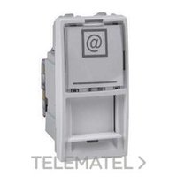 SCHNEIDER ELECTRIC MGU3.414.18 CONECTOR RJ45 CAT.6 S/PROTECCION 1MOD.