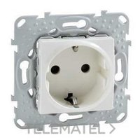 SCHNEIDER ELECTRIC MGU5.037.25 BASE 2P+TT LAT.16A C/TORN.UNICA MF.
