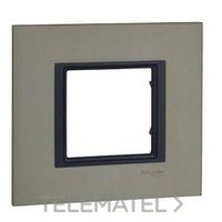 SCHNEIDER ELECTRIC MGU68.002.7A2 MARCO 1 ELEMENTO ALUM.APPLE