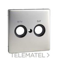 SCHNEIDER ELECTRIC MTN299646 TAPA R/TV-SAT ARTEC ACERO