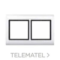 SCHNEIDER ELECTRIC MTN400219 MARCO 2 ELEMENTOS AQUADESIGN BL.