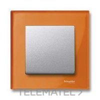 SCHNEIDER ELECTRIC MTN404102 MARCO 1 ELEMENTO ELEGANCE NJ.CRISTAL