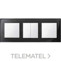 SCHNEIDER ELECTRIC MTN404303 MARCO 3 ELEMENTOS ELEGANCE NG.CRISTAL