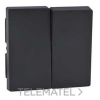 SCHNEIDER ELECTRIC MTN433514 TECLA DOBLE ELEGANCE ANTRACITA