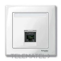 SCHNEIDER ELECTRIC MTN469819 TAPA RJ45 SIMPLE ELEGANCE/AQUADESIGN BL.