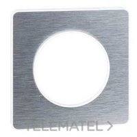 SCHNEIDER ELECTRIC S520802J MARCO TOUCH 1 ELEMENTO ALUM.CEPILLADO