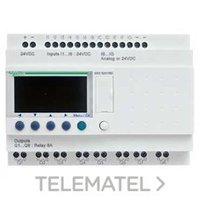 SCHNEIDER ELECTRIC SR2B201FU RELE PROGR.ZELIO 100-240V E/S 20 C/VISOR