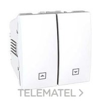 SCHNEIDER ELECTRIC U3.208.18 INT.ANCHO PERSIANA BL.POLAR S.UNICA