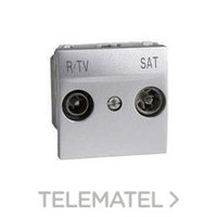 SCHNEIDER ELECTRIC U3.456.30 TOMA R-TV/SAT INTERMEDIA ALUM.UNICA TOP
