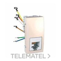 SCHNEIDER ELECTRIC U3.491.25 TOMA RJ-12 6C ESTR.MARFIL S.UNICA