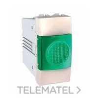 SCHNEIDER ELECTRIC U3.775.25V PILOTO SENALIZ.VERDE MARFIL S.UNICA