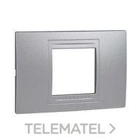 SCHNEIDER ELECTRIC U4.102.60 MARCO ALLEGRO 2MOD.PLATA MATE S.UNICA