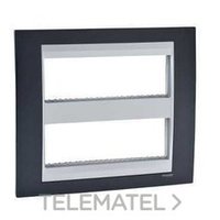 SCHNEIDER ELECTRIC U49.426.097 MARCO CENTRZN.TOP 2x6 ALUMINIO GR.METAL