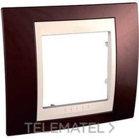 SCHNEIDER ELECTRIC U6.002.551 MARCO 1 EL.MARFIL/TERRACOTA S.UNICA PLUS