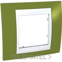SCHNEIDER ELECTRIC U6.002.866 MARCO 1 EL.POLAR/VD.PISTACHO UNICA PLUS