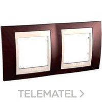SCHNEIDER ELECTRIC U6.004.551 MARCO 2 EL.HORIZ.MF/TERRACOTA UNICA PLUS
