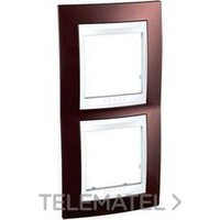 SCHNEIDER ELECTRIC U6.004V.851 MARCO 2 EL.VERT.BL/TERRACOTA UNICA PLUS