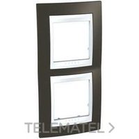SCHNEIDER ELECTRIC U6.004V.871 MARCO 2 EL.VERT.POLAR/CACAO S.UNICA PLUS