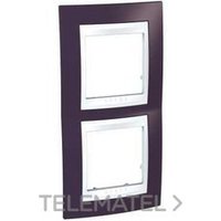 SCHNEIDER ELECTRIC U6.004V.872 MARCO 2 EL.VERT.POLAR/GRANATE UNICA PLUS