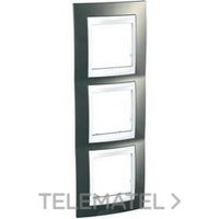 SCHNEIDER ELECTRIC U6.006V.824 MARCO 3ELEM.VERT.POLAR/CAVA UNICA PLUS
