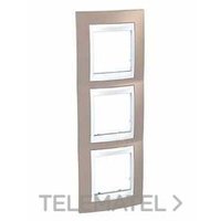 SCHNEIDER ELECTRIC U6.006V.874 MARCO 3ELEM.VERT.POLAR/VISON UNICA PLUS