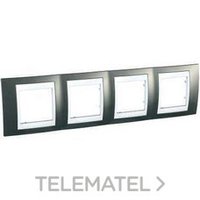 SCHNEIDER ELECTRIC U6.008.824 MARCO 4ELEM.HORIZ.POLAR/CAVA UNICA PLUS