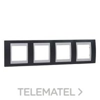 SCHNEIDER ELECTRIC U6.008.877 MARCO 4ELEM.HORIZ.BL/GR.PIZARRA UNICA