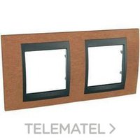 SCHNEIDER ELECTRIC U66.004.2M2 MARCO 2ELEM.HORIZ.CEREZO S.UNICA TOP GF